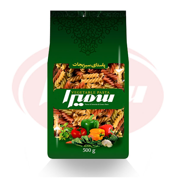 ماکارونی مته سبزیجات سمیرا